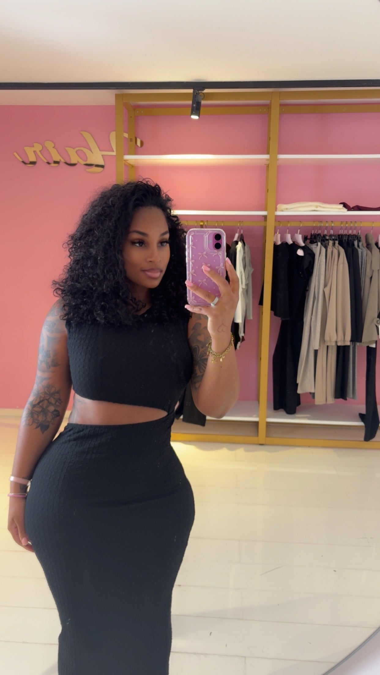 NAOMI CUT OUT DRESS